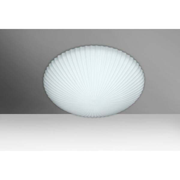 Besa Lighting Katie 12 Ceiling, Opal Matte, 2x60W Incandescent 945007C - main